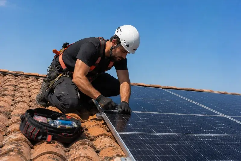Maintenance et monitoring de panneaux solaires à Schœnau